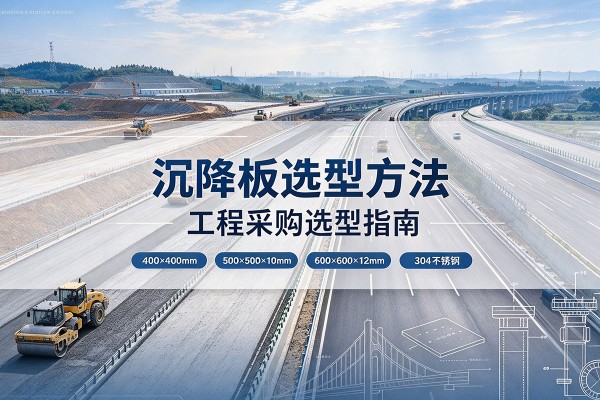 济源沉降板选择方法