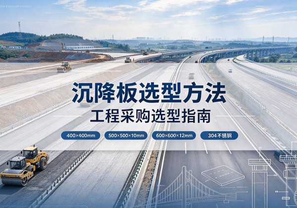 济源沉降板选择方法