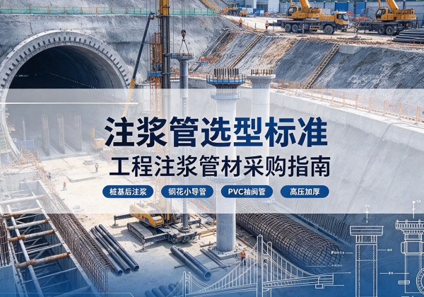 济源注浆管选型标准